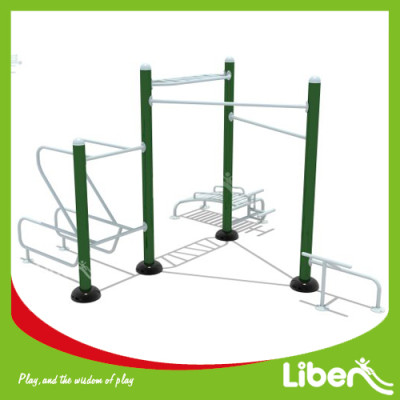 fitness trail equipment outdoor Push-up and Dip station