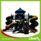 good quality outdoor park Children playground equipment with slide for sale