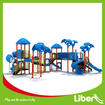 Liben customized special design funny kids commerical used amusement park outdoor playground equipment for sale