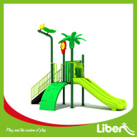 China green new kids outdoor games playground equipment with slide for sale