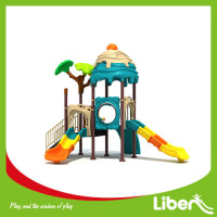 Children outdoor playground plastic material equipment outdoor house park