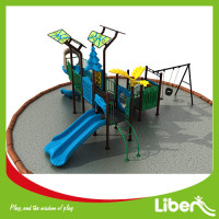 kindergarten small playground/Outdoor/indoor plastic playground slide
