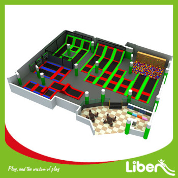 Liben Newest Design Customize Trampoline Park Project in China