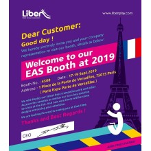Welcome to visit us at EAS 2019 in Paris
