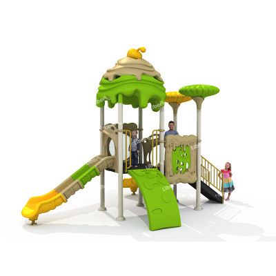 Outdoor Amusement Plastic Slide Supplier