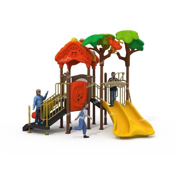 Outdoor Amusement Equipment  Design Combined Slide China manufacturer