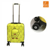 Kids Luggage Trolley Bag yellow duck Style