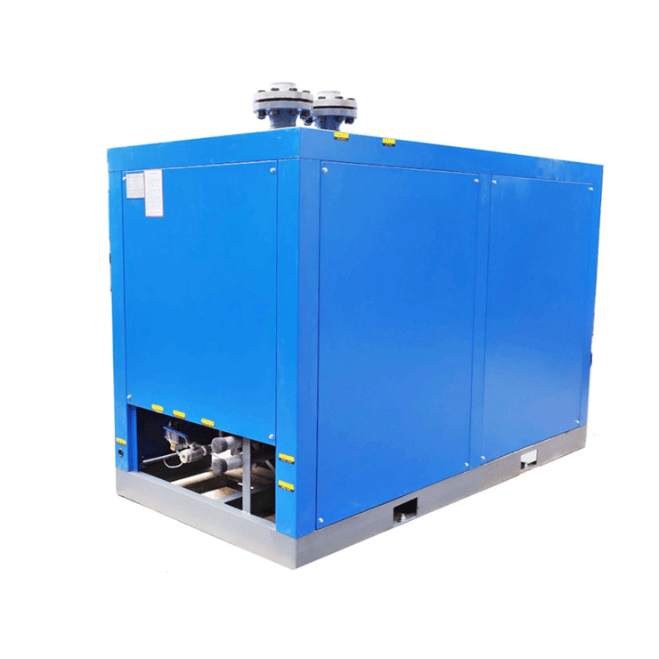 large air flow refrigerated compressed air dryer water freezing