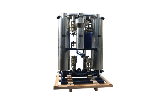 SHANLI Externally Heated Purge Desiccant Air Dryer with the air capacity of 53Nm3/min