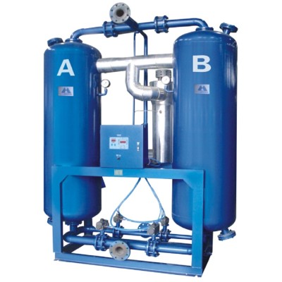 Twin Tower 210Nm3/min Externally Heated Desiccant Air Dryer