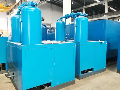 SHANLI 10.9 Nm3/min air capacity water-cooled type combined compressed air dryer used for air compessor