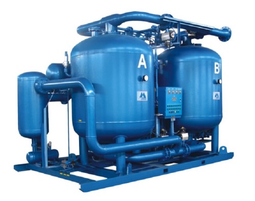 SHANLI stable-performance Compression Heat Purge Desiccant Air Dryer with air comsumption