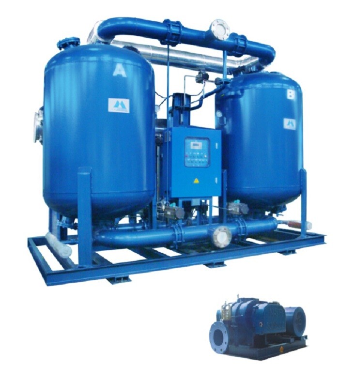 Shanli SDXG series blower heated desiccant air dryer with gas