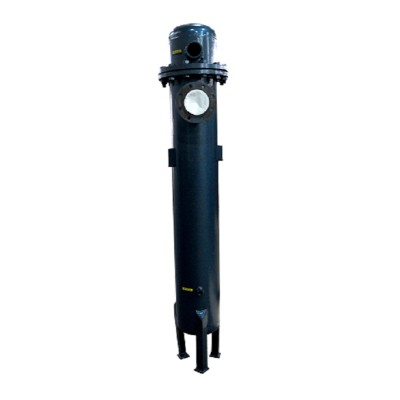 Air cooler or aftercooler in slide compressor