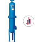 Oil eliminator with little pressure drop