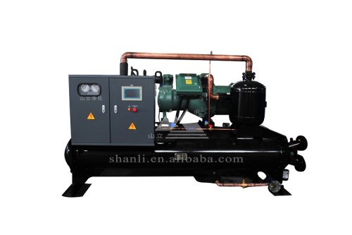 Industrial flooded water chiller with CE certificate (Single Compressor/ 7 Deg C)