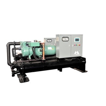 The third generation section bar oxidation direct cooling type flooded screw water chiller (Single Compressor/ 7 Deg C)