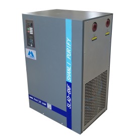 Refrigerated industrial air dryer for air compressor