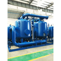 Heater blower refrigerated air dryer for screw air compressor
