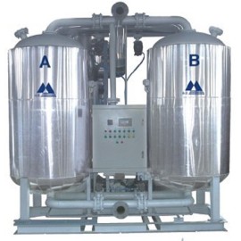 2019 high quality heated regenerative desiccant compressed air dryer(80m3/min)