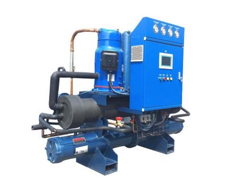 scroll water-cooled chiller manufacturer , water chiller, block, tube, cube, flake, cube ice machine