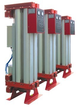 Modular heatless compressed air dryer with Easy Maintenance