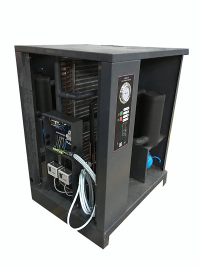 Air Compressor Receiver mounted with Refrigeration dryer
