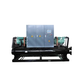 CE ISO Water cooled screw type industrial water chiller