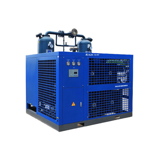 low dew point Air cooled refrigeration and desiccant combining air dryer