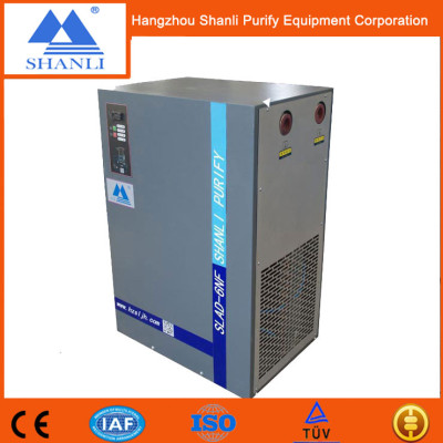 Inline air dryer for compressor