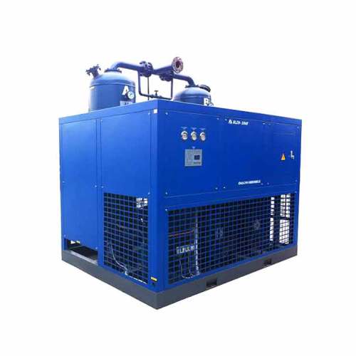 low dew point Air cooled refrigeration and desiccant combining air dryer