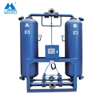 6 ~ 10 bar heatless desiccant air dryer with CE industrial desiccant dehumidifier dessicant air dryer
