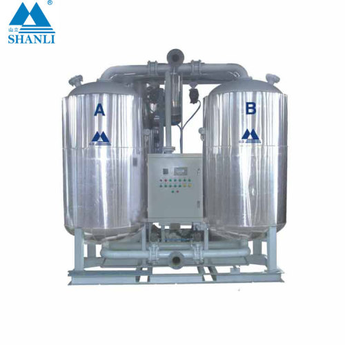 6-10 bar dew-point heated desiccant air dryer with air blower for electrion factory