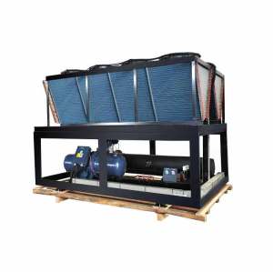 Heavy Duty China CE Certificated imported compressor water cooled flooded type chiller (Single Compressor/ 7 Deg C)