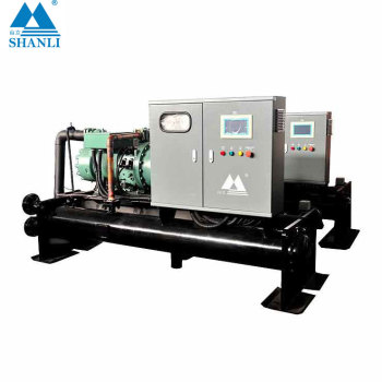 High efficient flooded type screw style water cooled chiller (Single Compressor/ 7 Deg C)