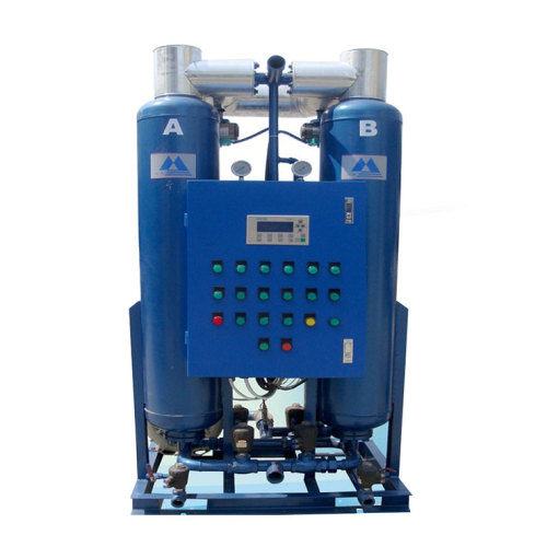 Shanli CE certification heatless purge desiccant air dryer for screw air compressor with air capacity of 43.5Nm/min