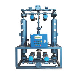 Stable performance desiccant compressed air dryer (heatless type)