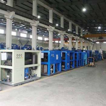 low temperature water-cooled chiller price for food processing