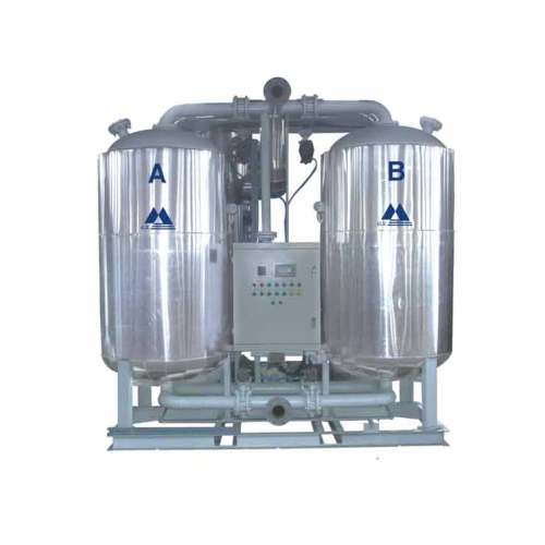 Heated purge desiccant compress air dryer with biogas booster compressor for sale