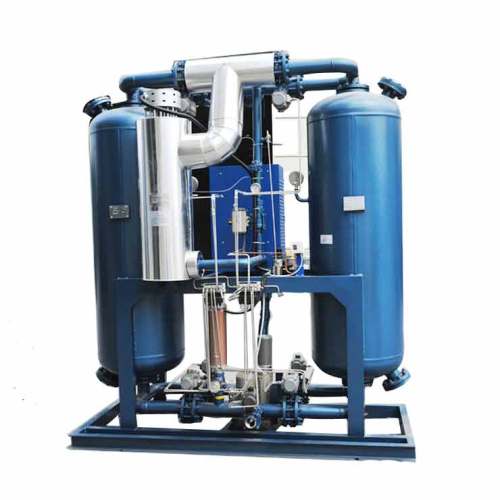 heated adsorption air dryer desiccant compressed air dryer