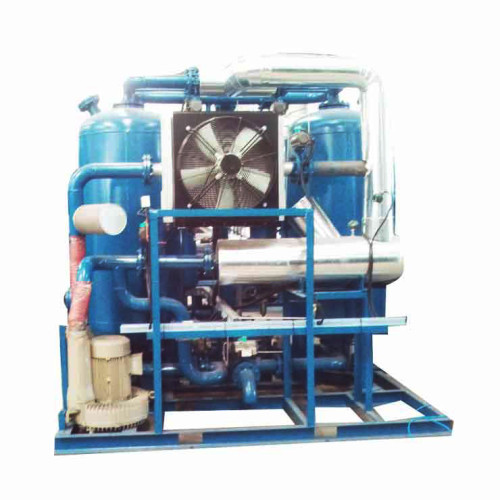 China competitive price Ingersoll rand heated regenerative desiccant air dryer