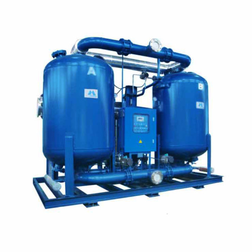 Heated  Desiccant Compressed Air Dryer with electric fan blower