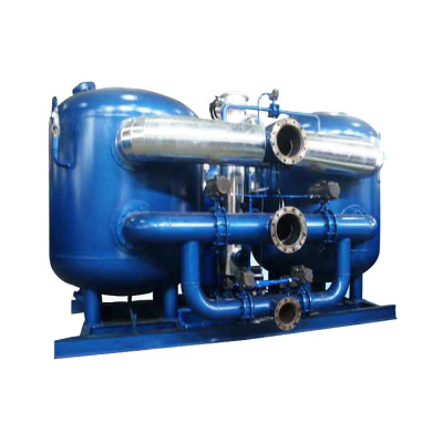 Marine/ship heated desiccant compressed air dryer