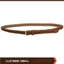 Fashion Women  Leather Weave Belt  braided belt  PU Leather  belts for Women