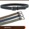 man belt stitch detail competitive price belt facotry