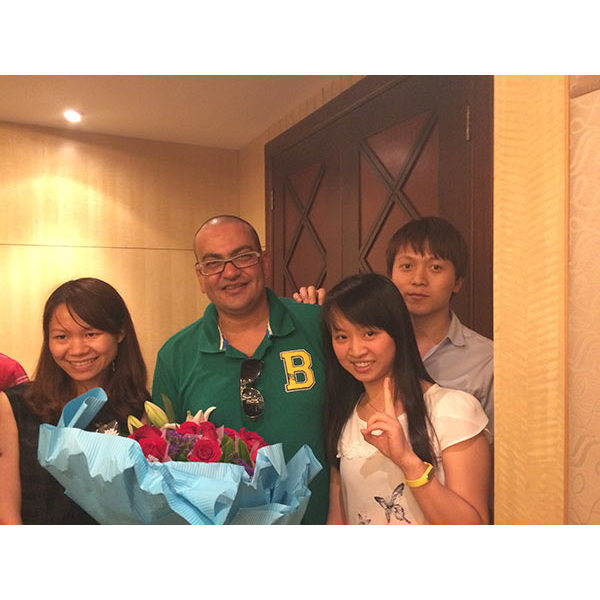 Attending Mr Mark's sharing lecture