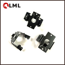 Custom Black Electrophoresis 65 Mn Spring Steel Sheet Metal Stamping Parts