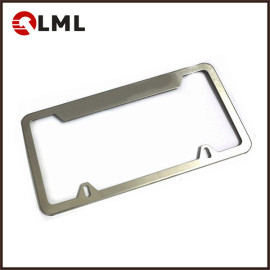 Custom Made Sheet Metal Stamping Car Licence Plate Frame of different kinds
