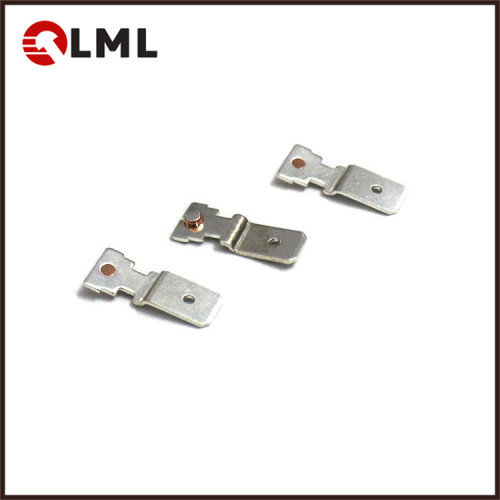 China OEM Stationary Switch Electrical Bimetal Silver Contact Point Assembly