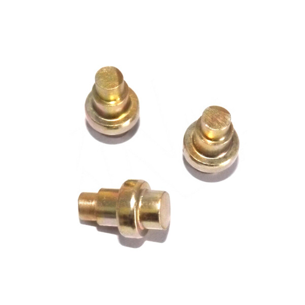 brass stepped rivets